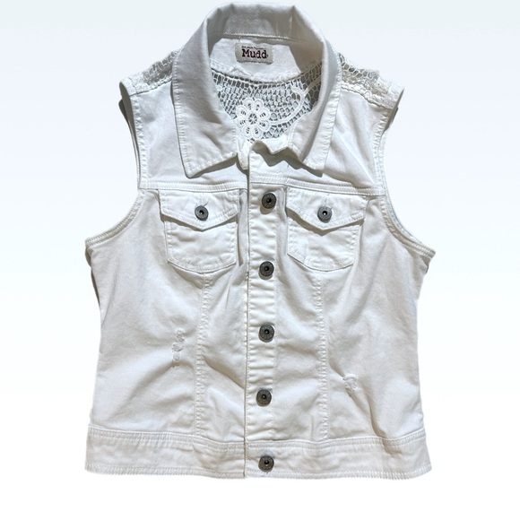Mudd Clothing Crocheted Summer Vest (SM) - Picture 1 of 10
